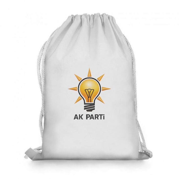 AK Parti Logo Baskılı Çanta